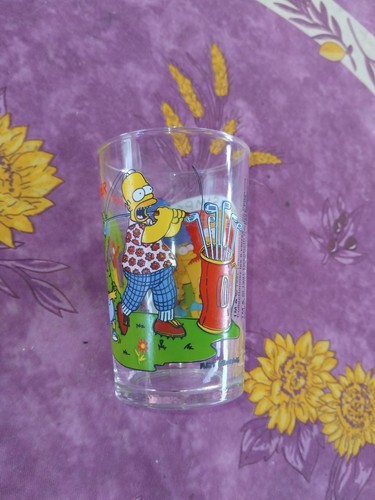 Verre publicitaire moutarde - verre,