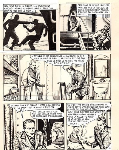 Bob dan planche originale jack - bob,