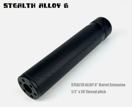 Stealth alloy muzzle - alloy, brake