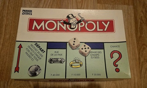 Monopoly francs jeu plateau - jeu,