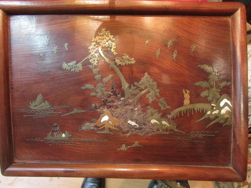 Ancien panneau tableau - panneau, bois