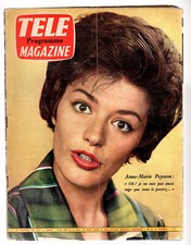 ▬►Télé Magazine 237-1960 ANNE MARIE PEYSSON_FRANÇOIS CHALAIS_SIDNEY BECHET