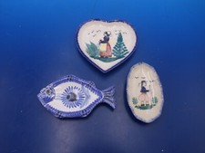 Group of 3 Henriot Quimper