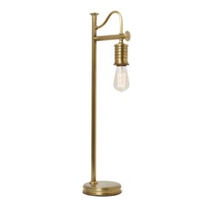 Lampe De Table Lampe D'Appoint Lampe De Salon Acier Laiton H 68,6 Cm
