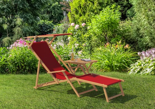 Chaise longue jardin bain - chaise,