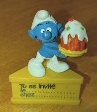 SCHTROUMPF SUR SOCLE "  TU ES