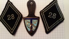 insignes militaires (28e rgt de transmission)