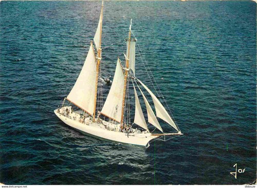 Carte postale bateaux - postale,