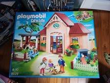 Playmobil 5529 Clinique Vétérinaire+5291  Enfant Et Poney