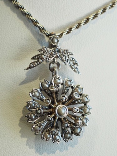 Collier pendentif ancien - collier,