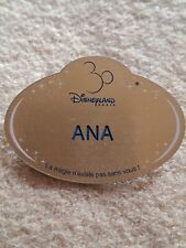 Rare nametag disney cast