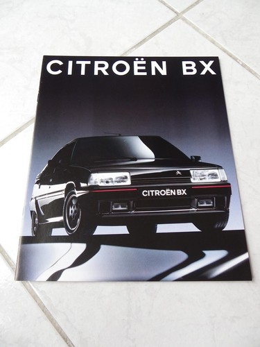 Citroen gamme 16s evasion - citroen, bx