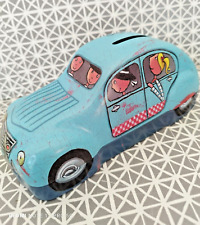 Boite voiture tirelire en