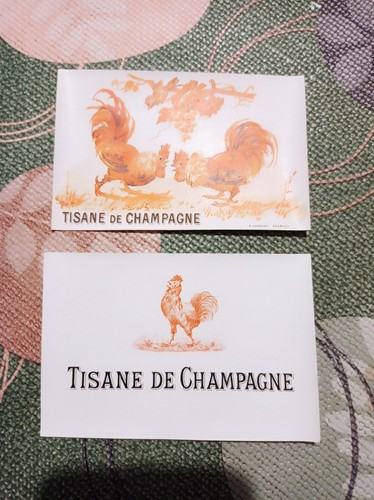 Lot étiquettes champagne - de,