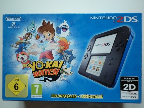 Console nintendo 2ds noir bleu - console, noir/bleu
