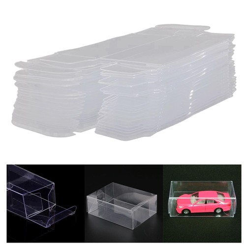 Boîte transparente pvc - transparente, en