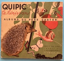 Lida Rojankowsky Quipic le Hérisson Albums du Père castor948