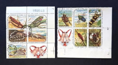 1cuba lot 10 timbres - lot, de