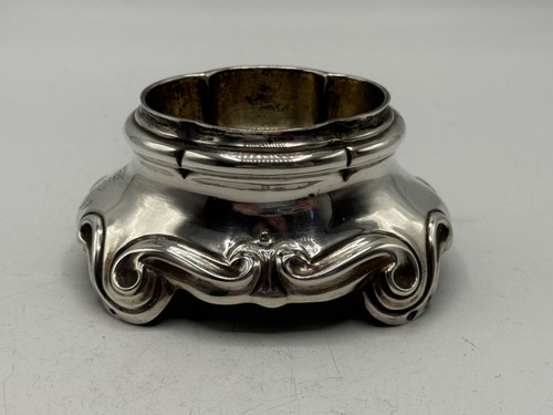Rare saliere argent massif - saliere,