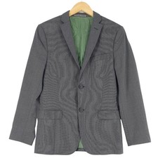 J.Lindeberg Veste Blazer Costume Laine Vierge Hommes Iv5 Taille Ue 48 UK/US 38