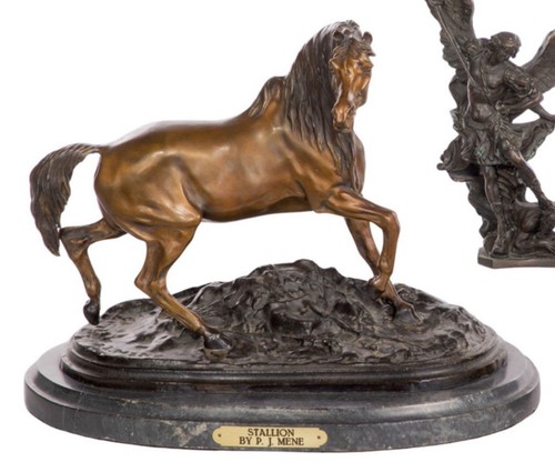 Mene bronze stallion - p, j