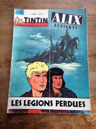 Journal tintin 742 france - tintin,