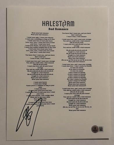 Lzzy hale signed - lzzy,