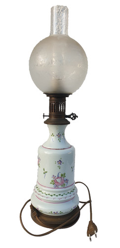 Grande lampe pétrole - lampe,