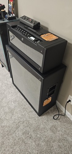 Fender mustang guitar - guitar, amp