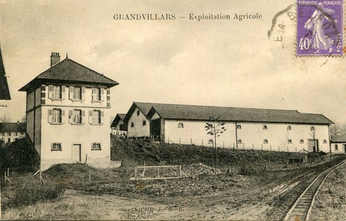 Carte grandvillars - carte,