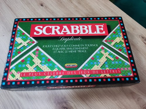 Scrabble duplicate vintage - scrabble,