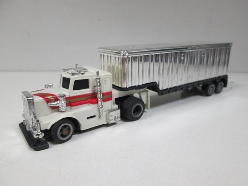 Camion peterbilt blanc - camion, white