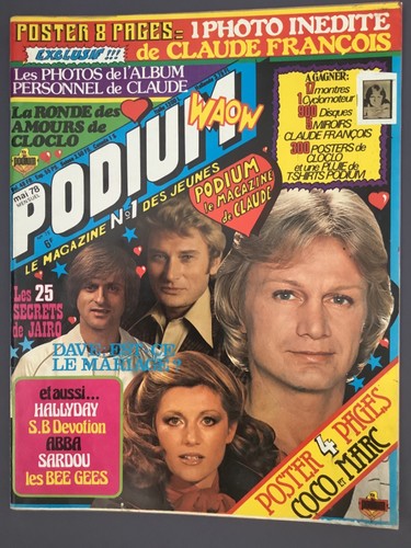 Couverture podium 1978 - podium, 75