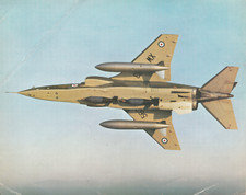 FICHE MIRAGE DASSAULT British Aircraft Corporation JAGUAR AVION CHASSE 25 X 20 c