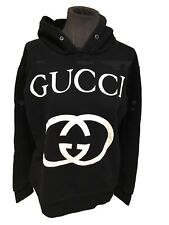 Très Beau Et Authentique Sweat Coton Noir Gucci S Tbe