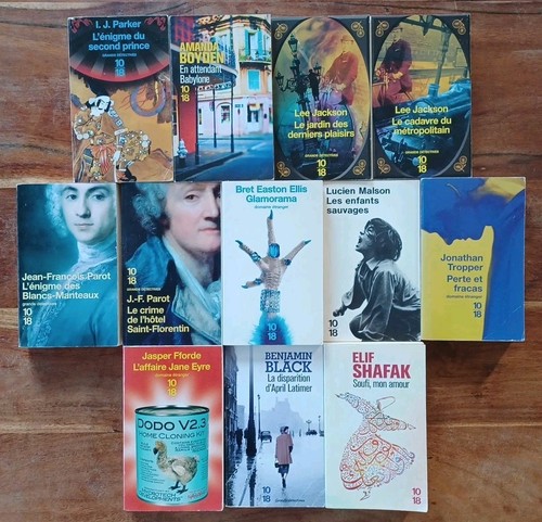 Lot livres 18 parot - lot,