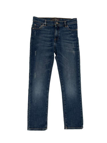 Jean skinny délavé bleu