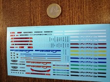 DECALCOMANIE DECALS ANCIEN WRC PUB RALLYE CARRERA PORSCHE GT 911 1/43 f
