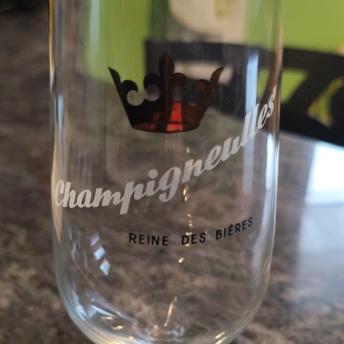 Champigneulles verre bière - verre, à