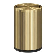 NEW 9L/2.4Gal Gold Trash