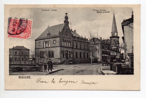 Dieuze duss moselle cpa la - dieuze,