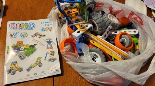 Build and play pieces - and,