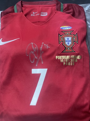 Maillot dédicacer cr7 - dédicacer,