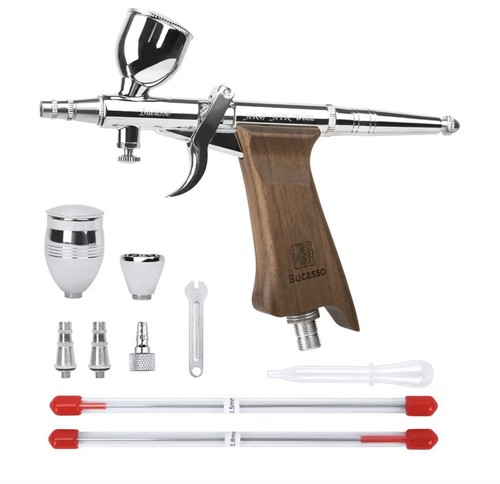 Bucasso airbrush kit spray - kit, gun