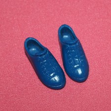 Paire de chaussures bleues pour Ken / Barbie / Mattel vintage