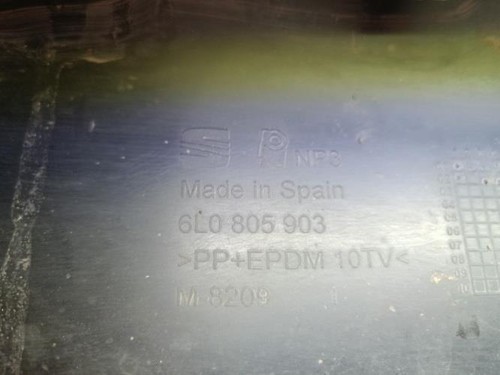 Pare choc avant seat - choc, ibiza
