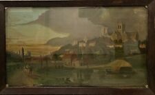 Tableau ancien Ville