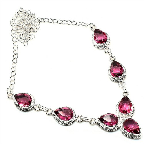 Collier bijou argent - en,