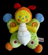 Doudou pommette papillon - doudou,