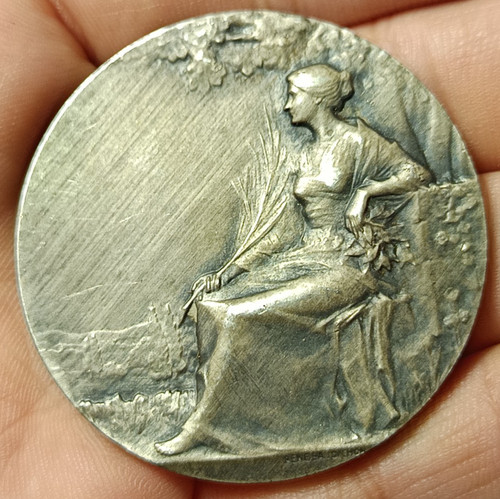 Medaille bronze rené - bronze,